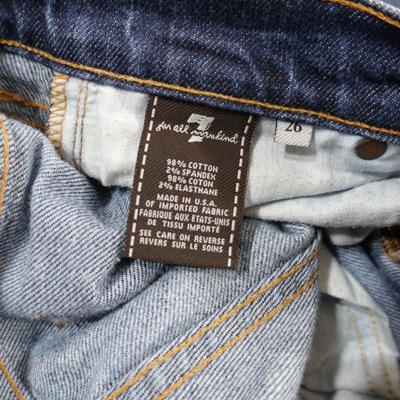 Women's 7 For All Mankind Bootcut Size 26 - Picture 6 of 7